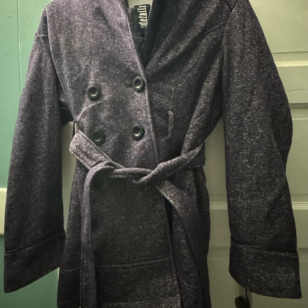 Elegant Double-Breasted Women's Coat